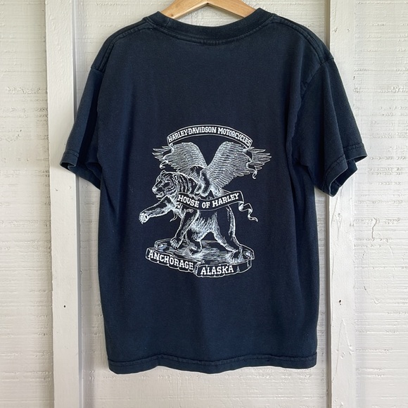 🐻 Alaska Harley Tee XS Youth - Picture 2 of 5